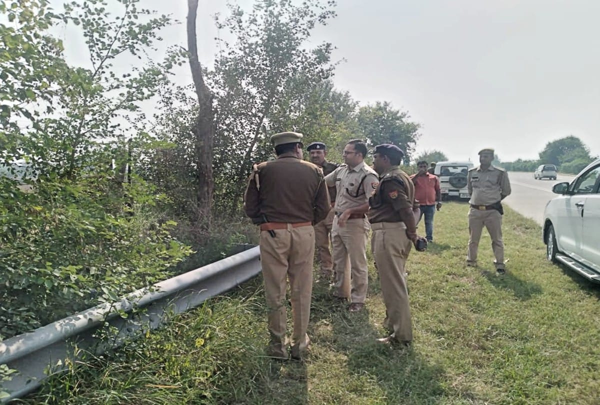 Murder In Mathura Yamuna Express Way Three Dead Bodied Pm Report