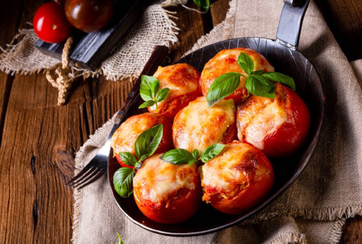 bharwan tamatar recipe quick method to make stuffed tomato