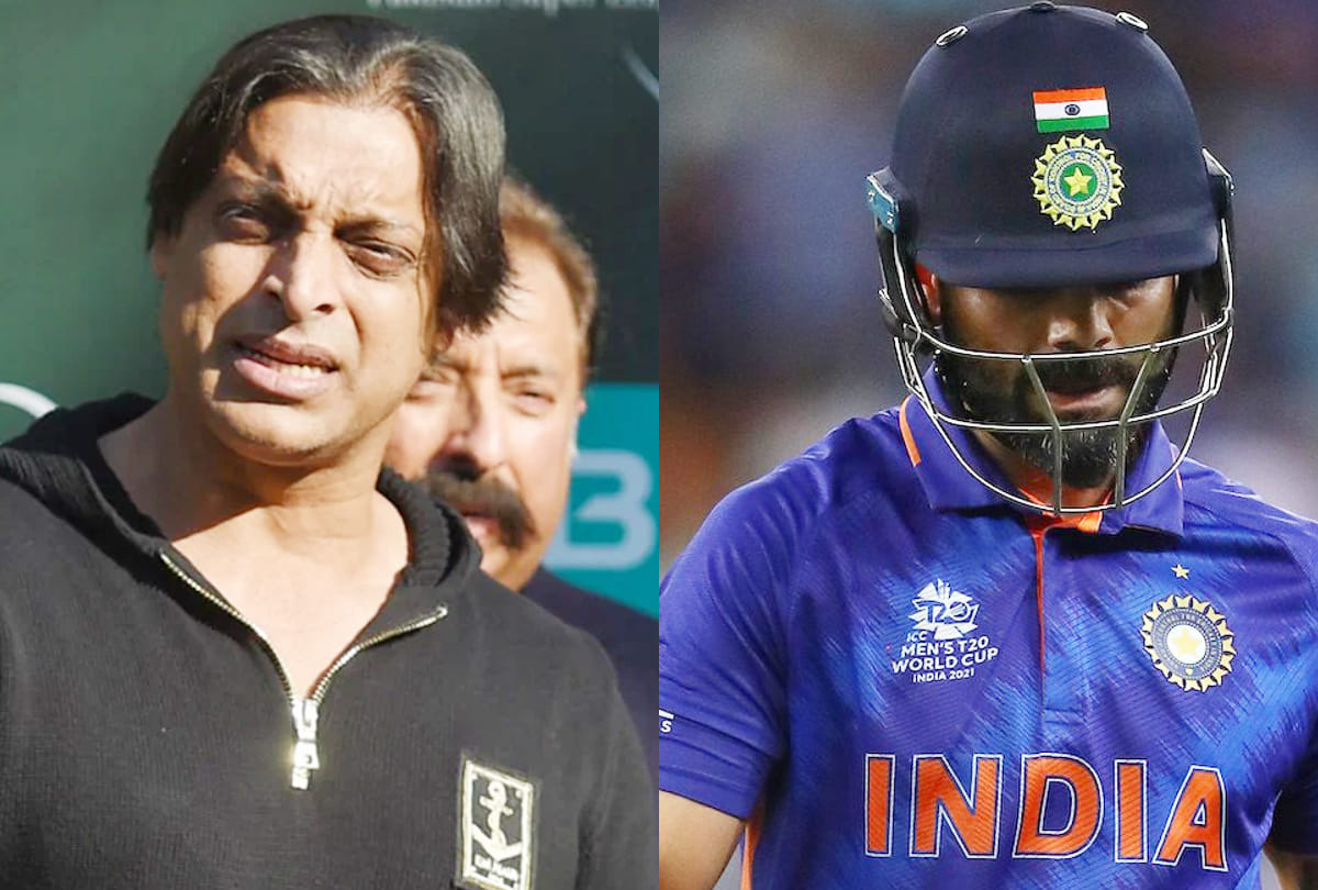 T20 World Cup: Shoaib Akhtar said Team India seems divided, some players are against Virat Kohli