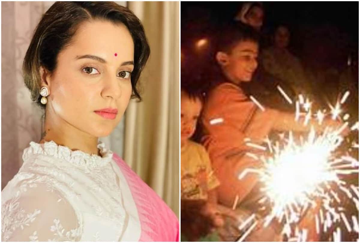Kangana ranaut reacts on fire crackers ban on diwali says then these people should also not drive car for three days
