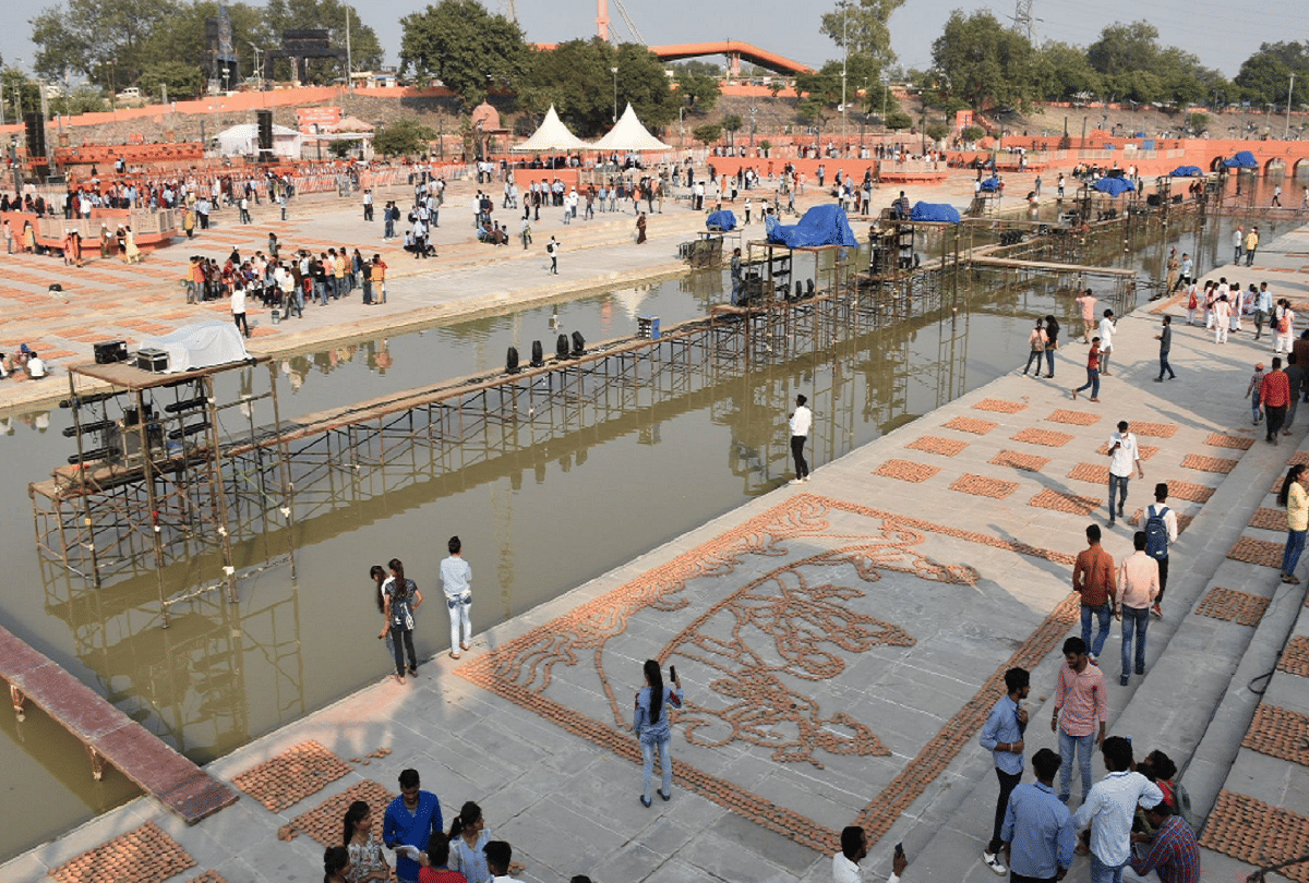 Ayodhya Deepotsav Diwali 2021 Ramnagari decorated in eighty four kos today will be the arrival of Lord Shri Ram