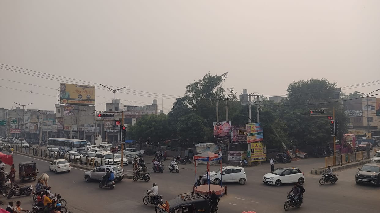 In the last 24 hours, 105 places burnt stubble, the city became smoky