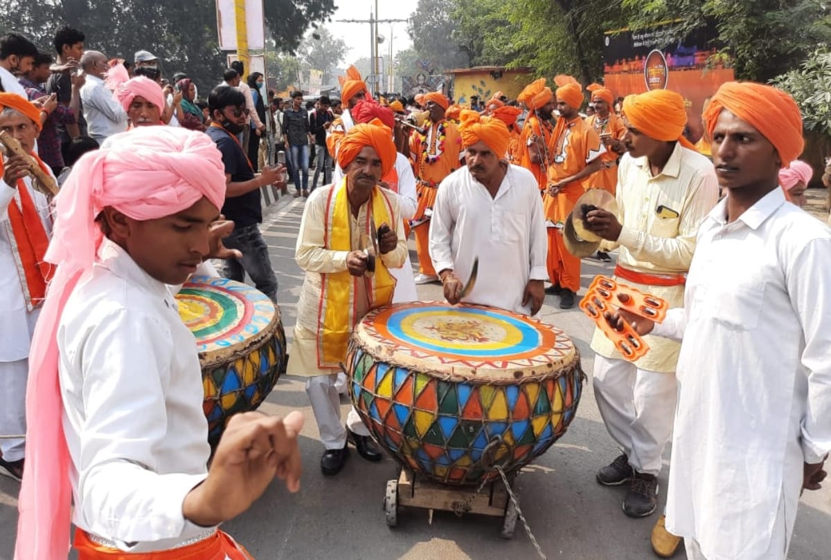 Pics of Ramrajyabhishek yatra in Ayodhya.