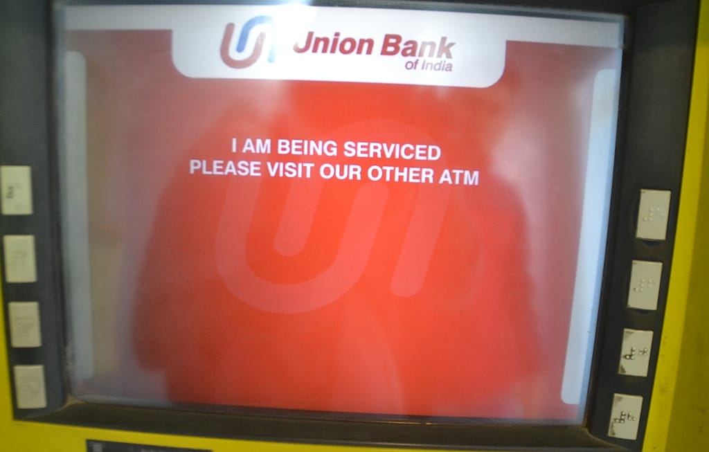 many atm empty in nahan- people return without money