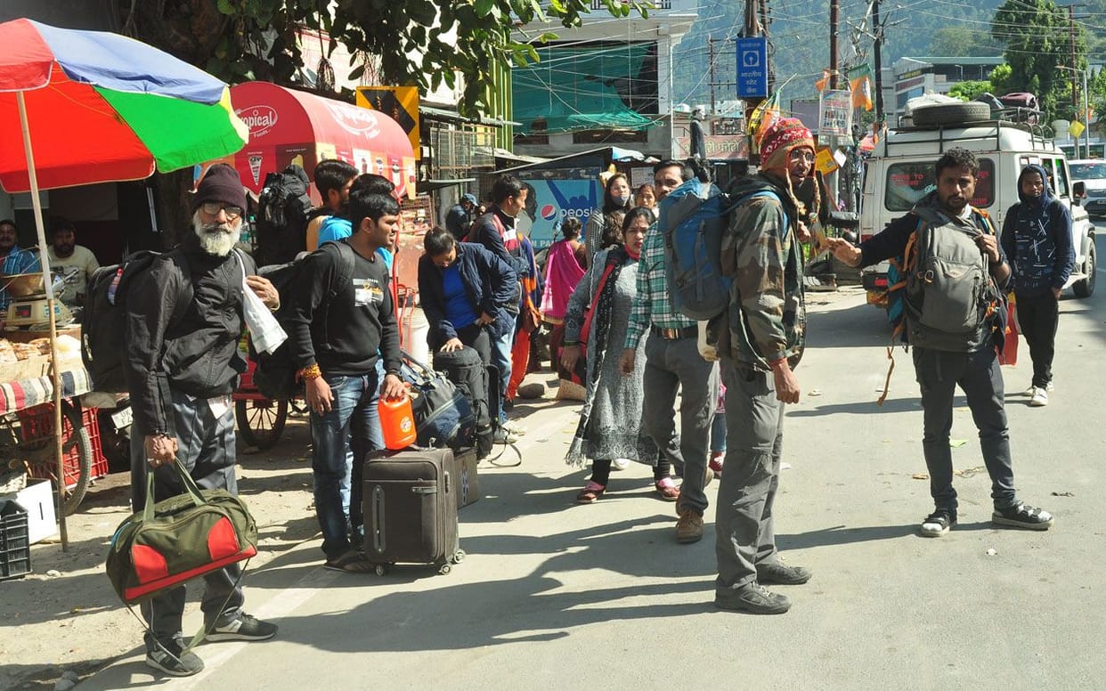 People upset due to non-availability of vehicles