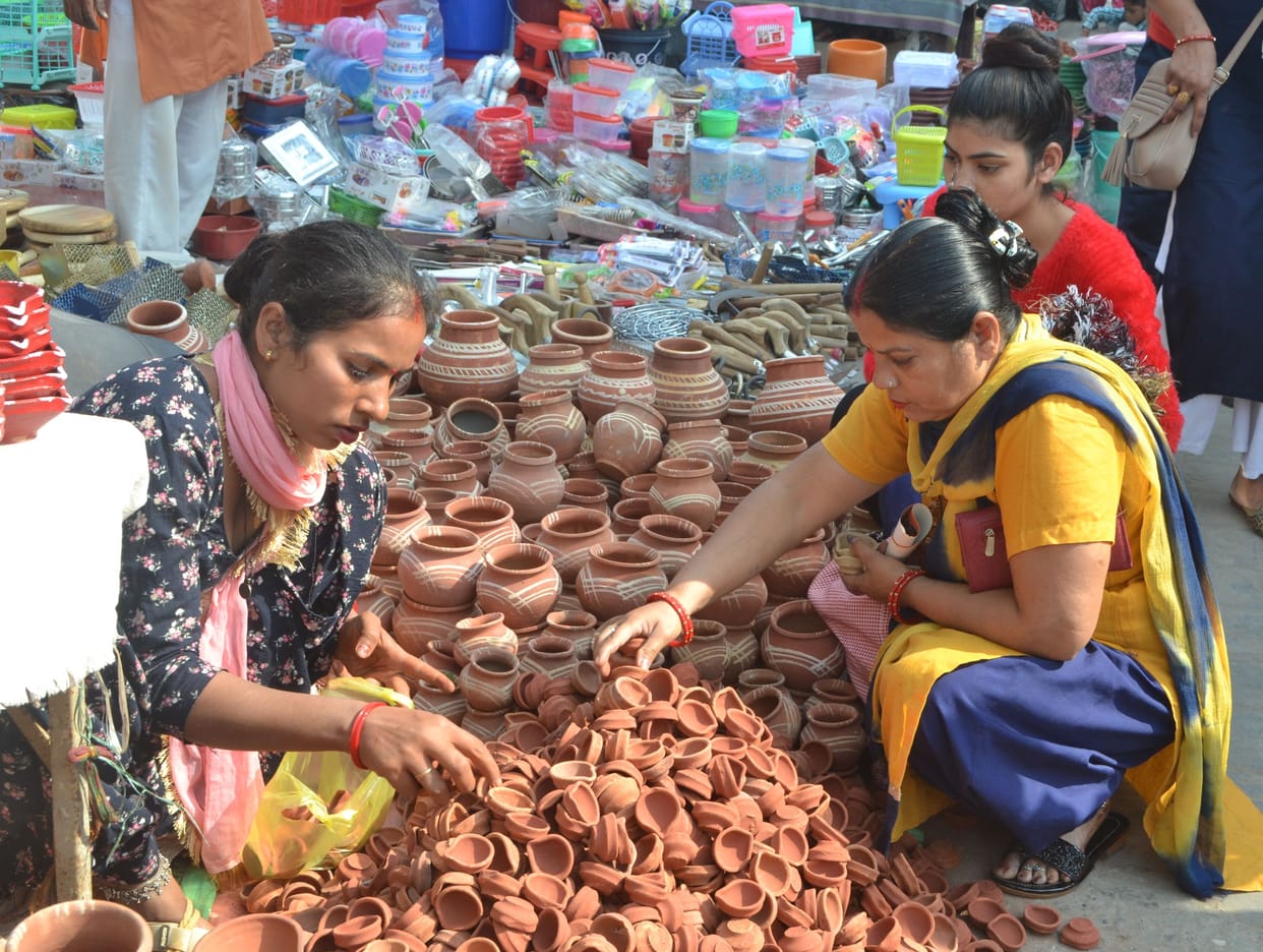 Maya rained heavily on Dhanteras, boom came in the market