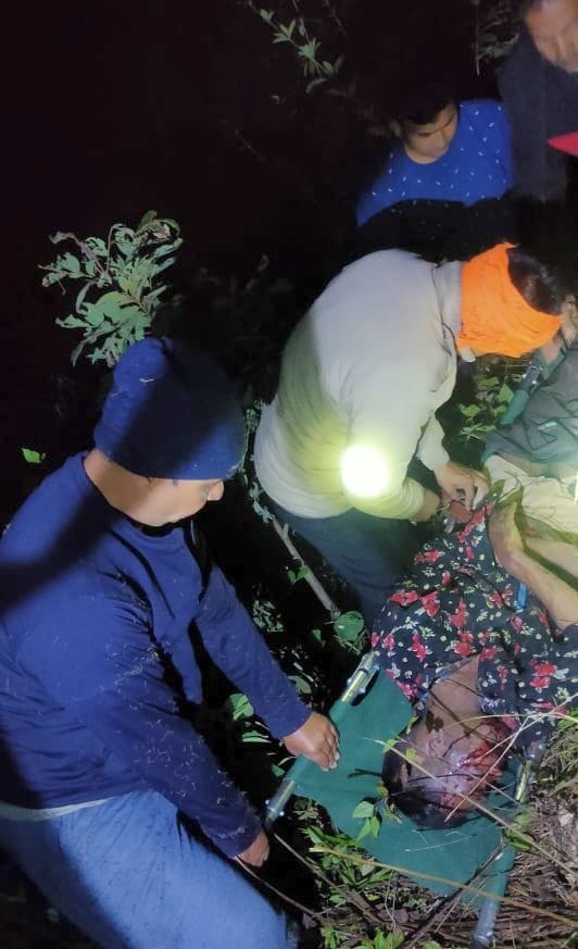 man died after falling in the ditch