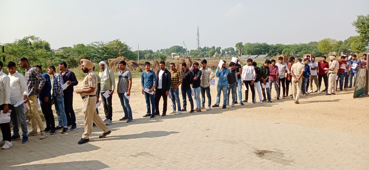 Headache created for science and paper pattern candidates in police constable recruitment exam