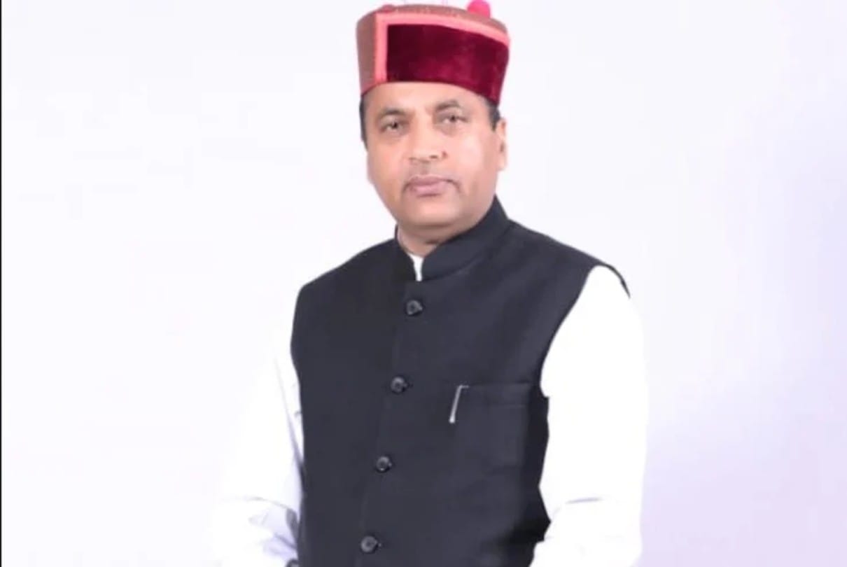 हिमाचल प्रदेश के मुख्यमंत्री जयराम ठाकुर।