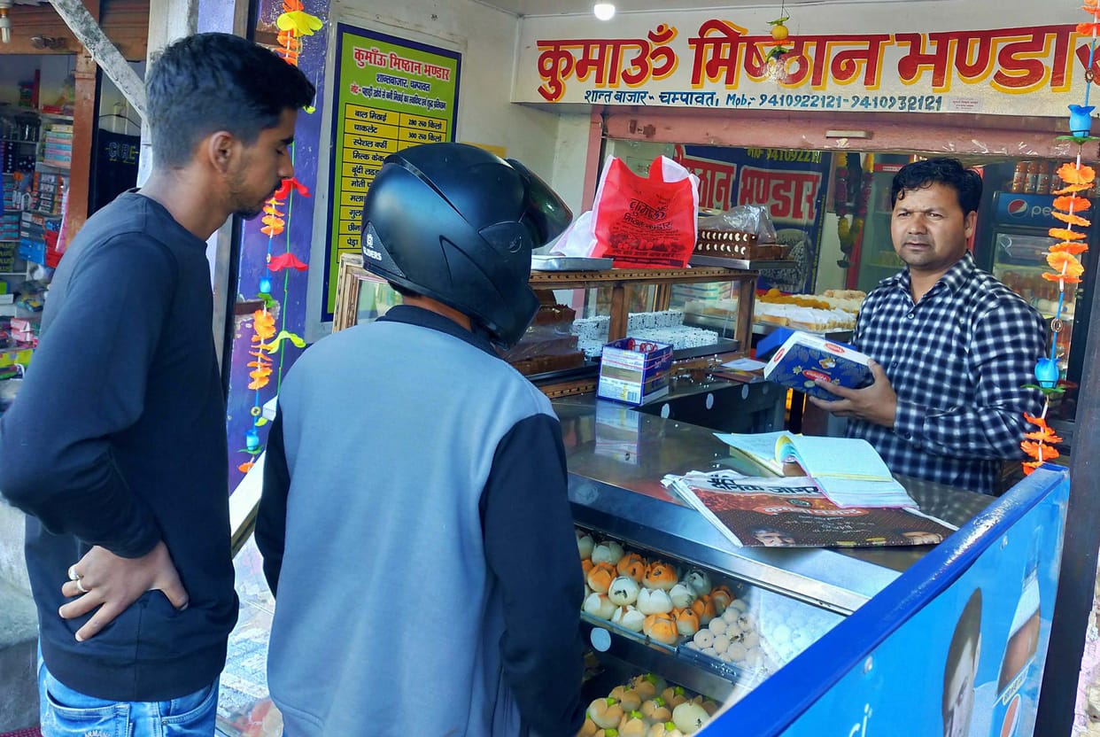 The cost of sweets increased but the price did not