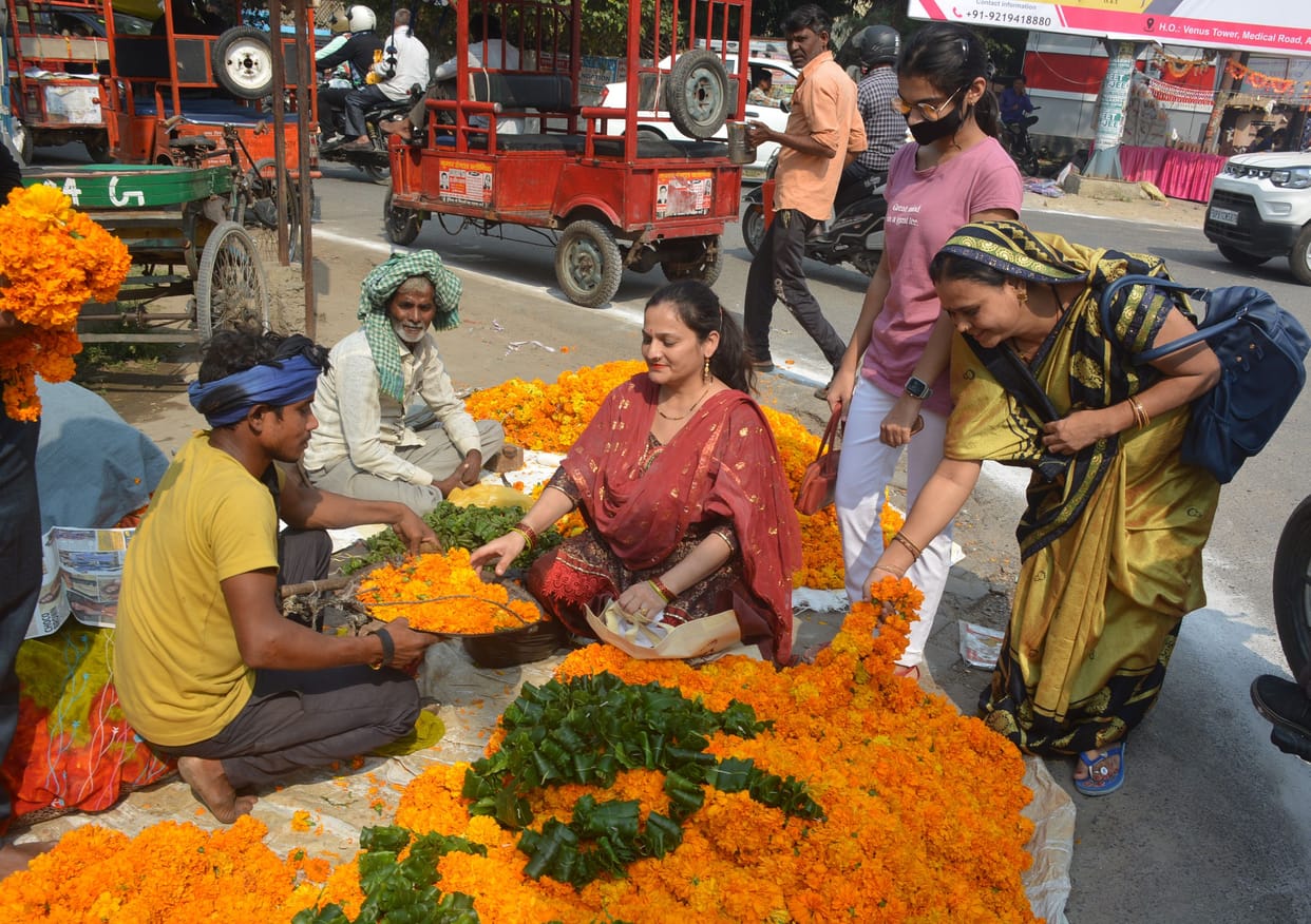 Price of flowers doubled
