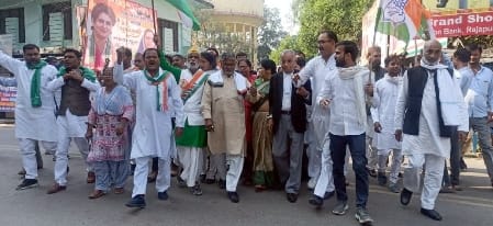 Congress demonstrated against the crisis of fertilizer