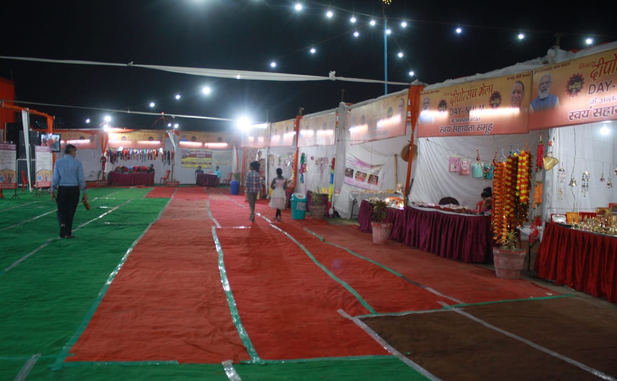 deepotsav mela stall empty in moradabad