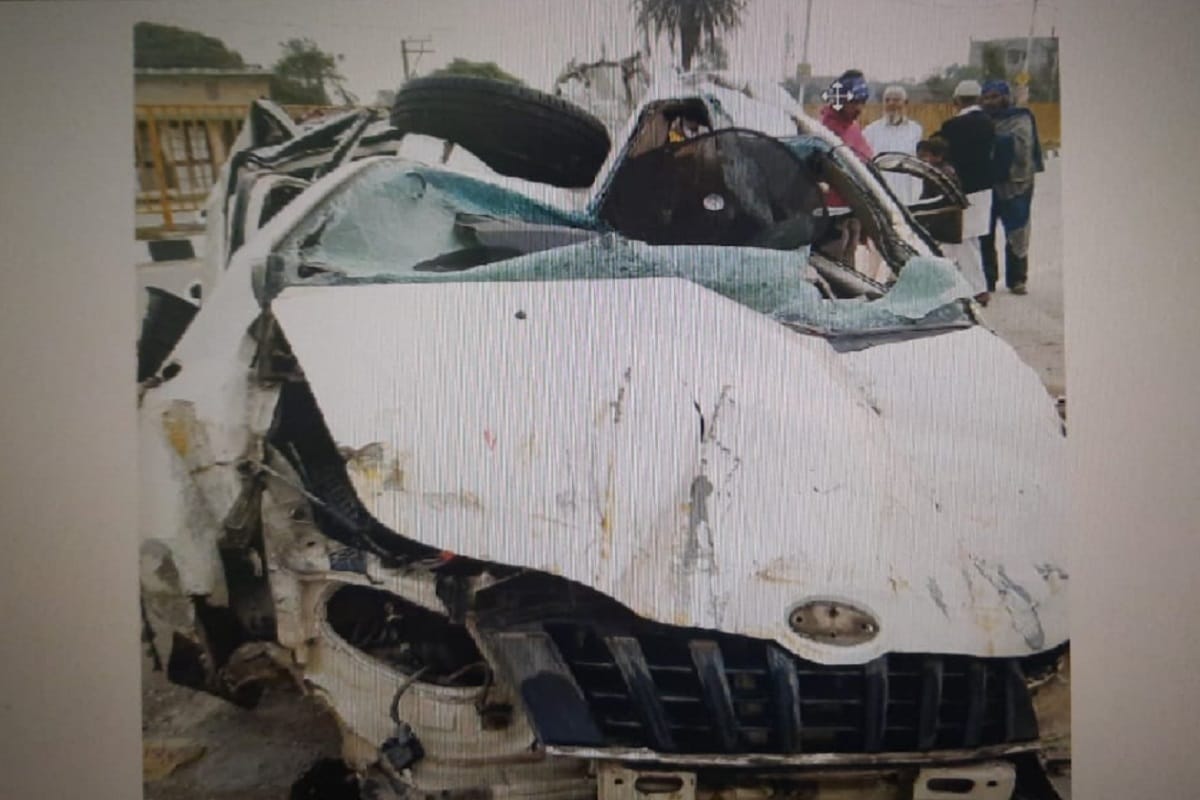 UP News: Two has died including a child and seven people injured in car accident in Bijnor