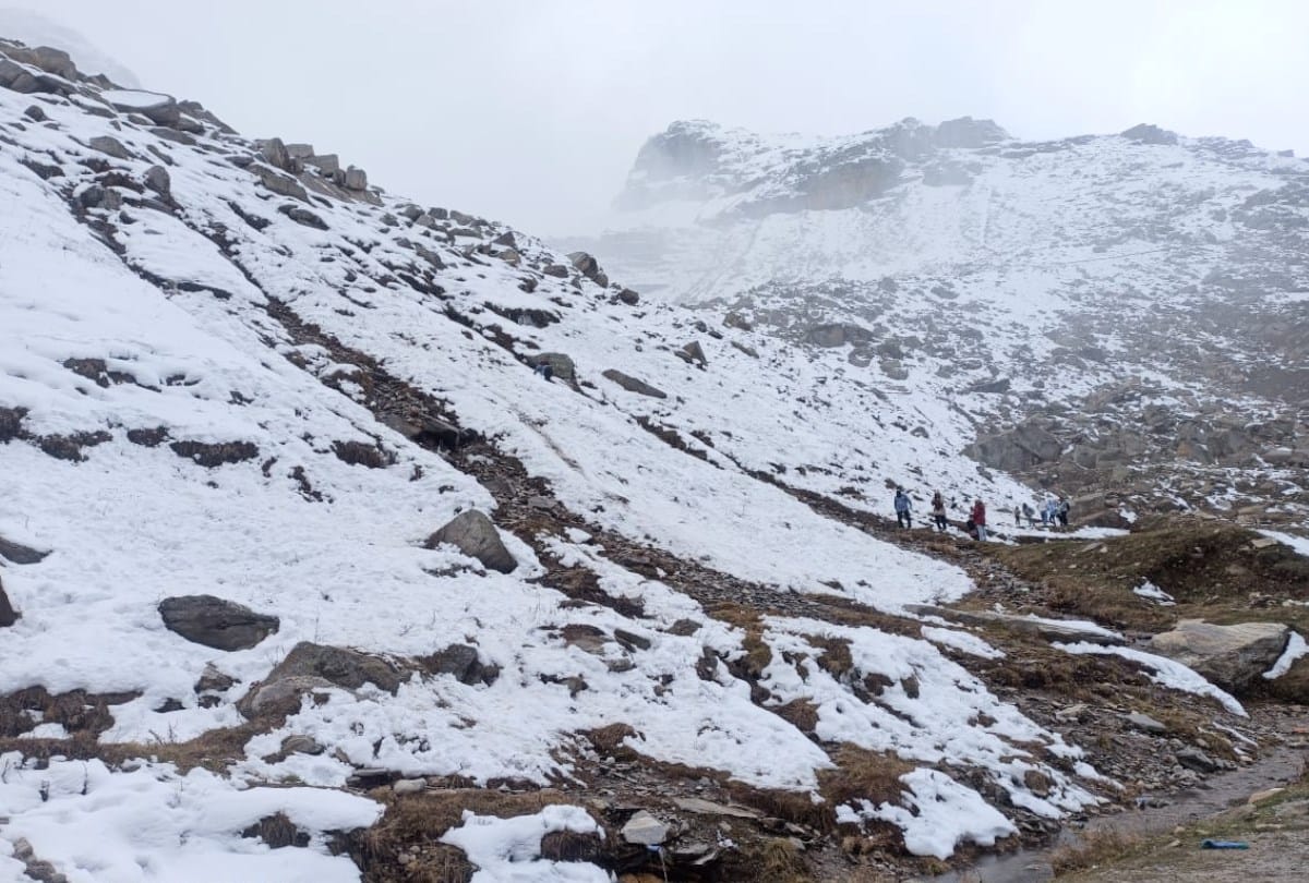 himachal weather update: fresh snowfall recorded in lahaul spiti and high hills, Cold wave increased, see pictures