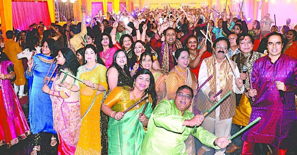 In IMA Deepotsav, doctors tied the knot with Garba, Dandiya