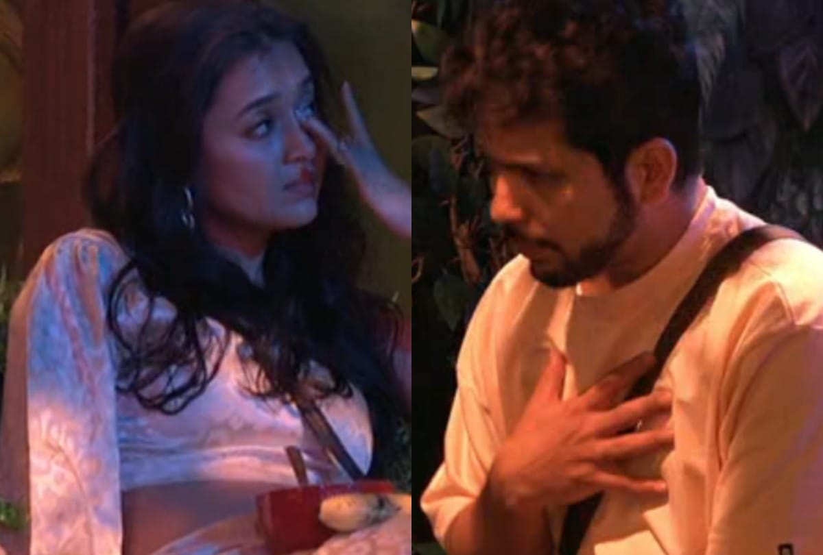 Bigg Boss 15 karan kundrra gets angry on Nishant bhatt after he makes tejasswi prakash cry actor says be in your limits