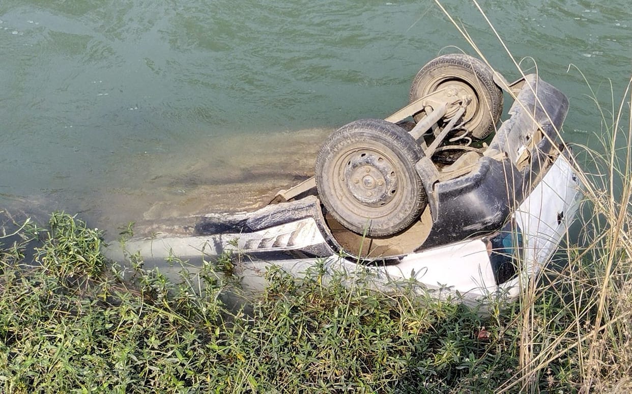 car found in sirsa canal