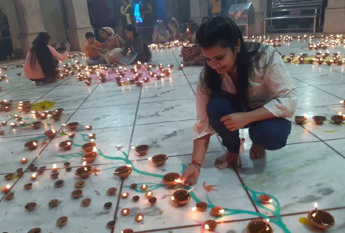 diwali 2021 celebration in gorakhpur