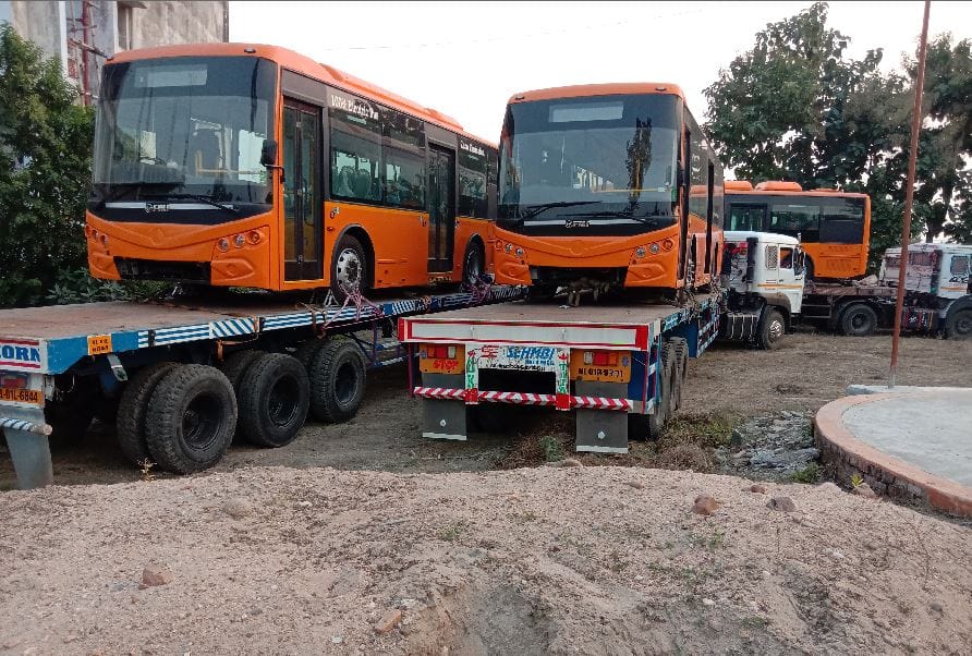 Gorakhpur got 10 more electric buses will also run on new routes