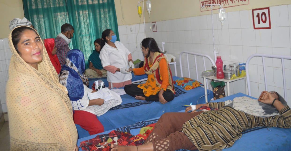 Hathras: Fever continues, one woman dies