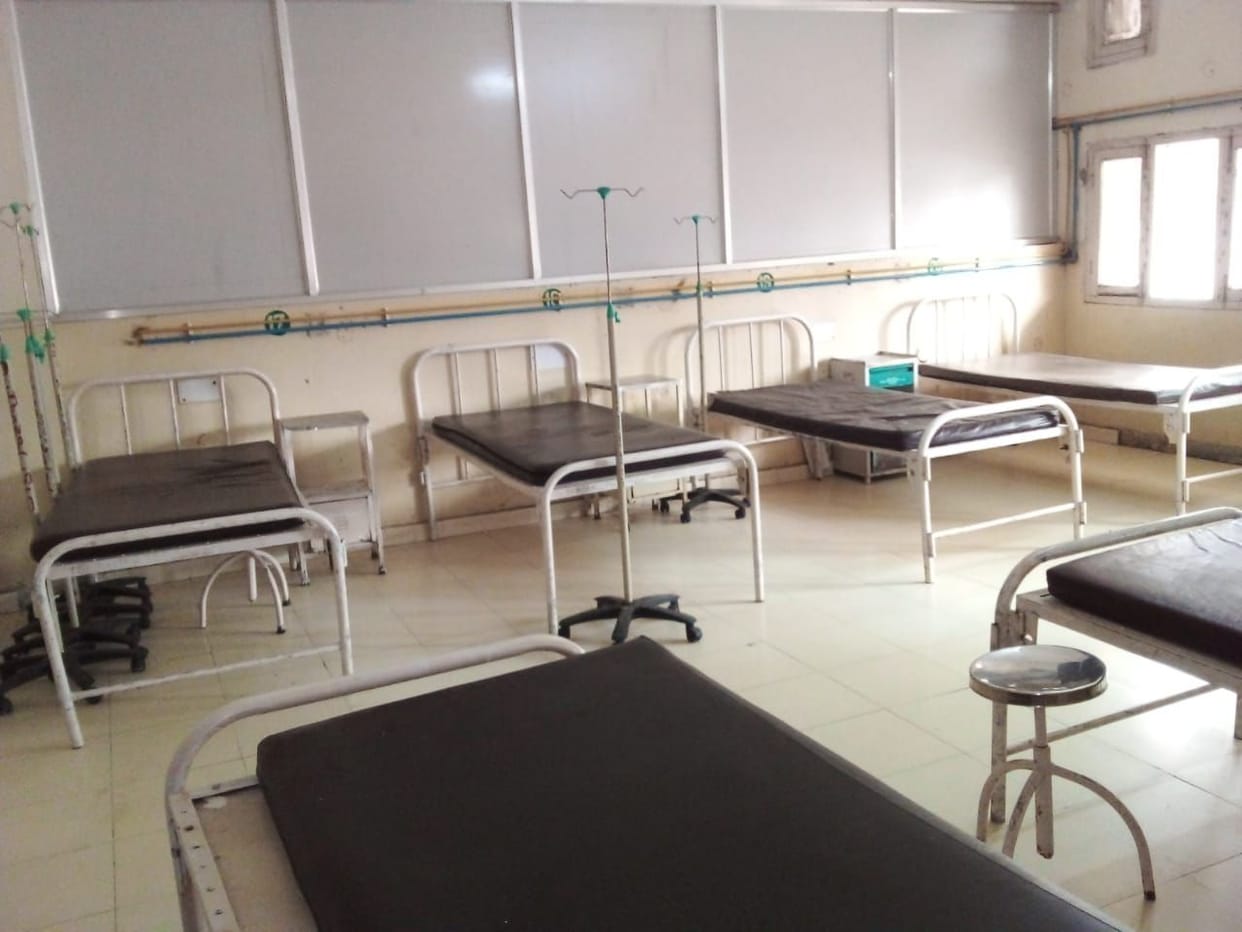 Burn ward built in district hospital, five beds reserved