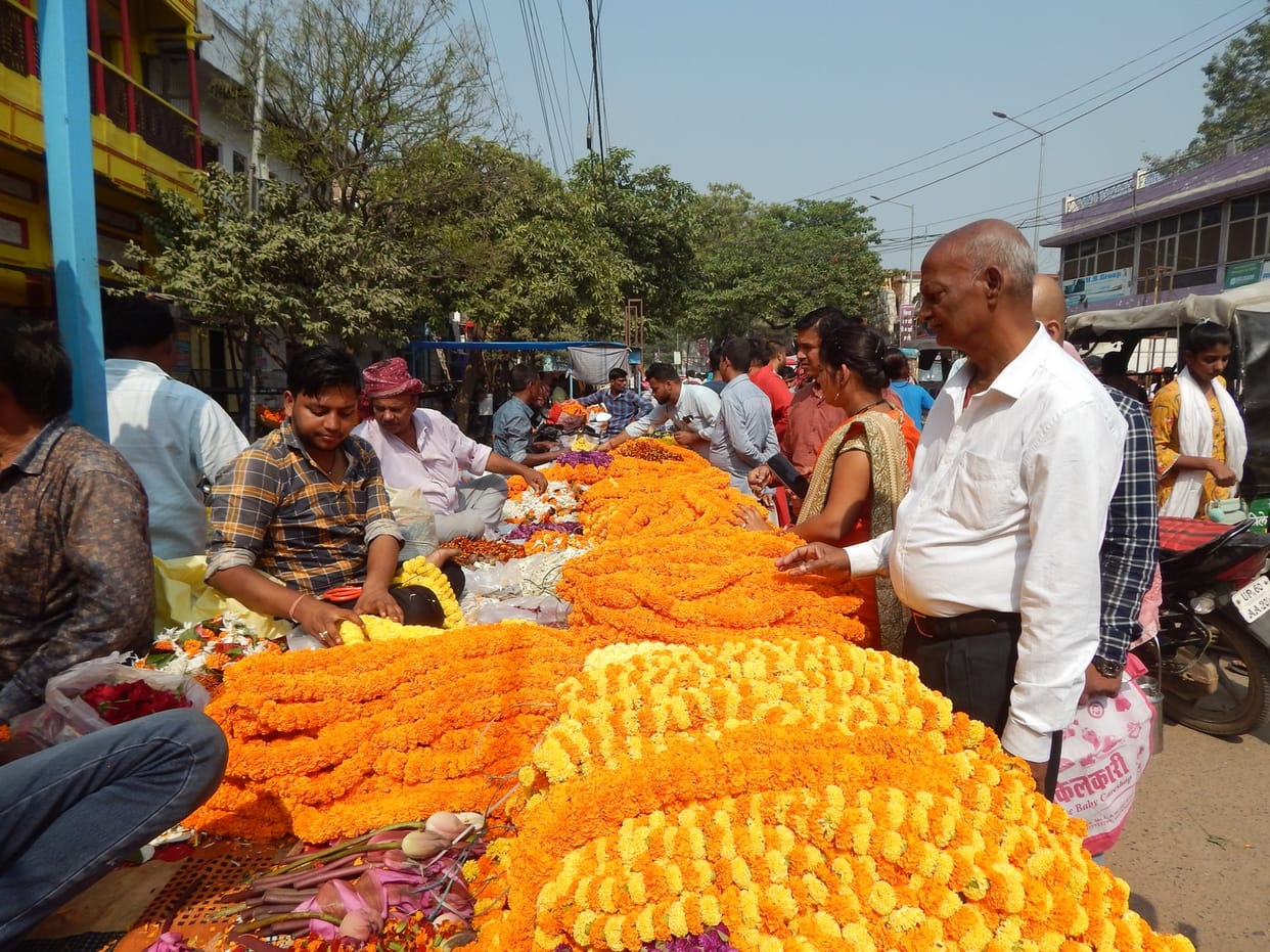 Shopping of crackers, sweets, chiura, kutki and patora