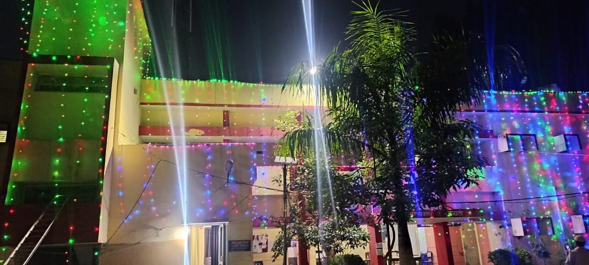 diwali celebration,  burst firecrackers at night