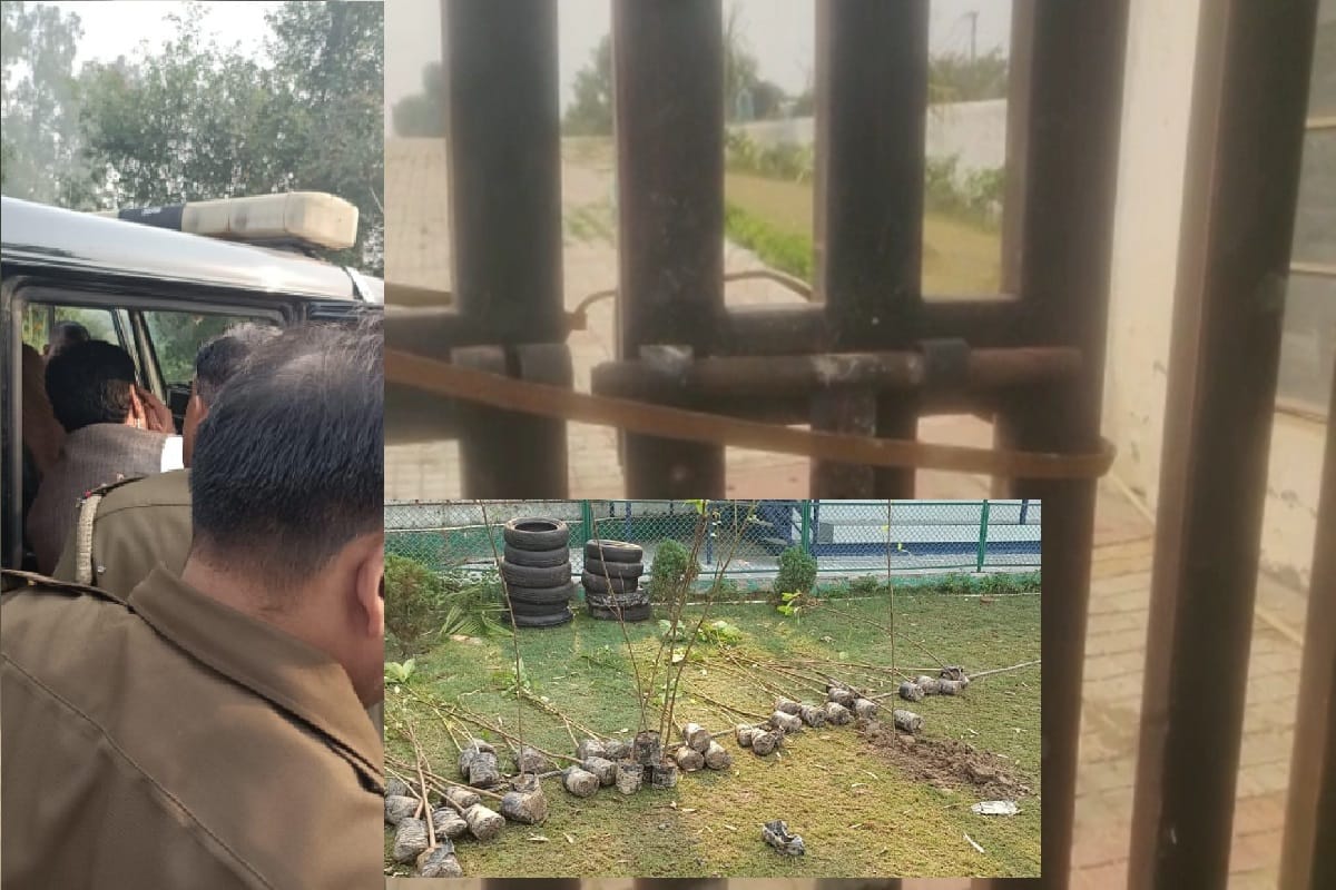 Some youths have beaten up guard and policemen in Game City Arena Stadium of Meerut