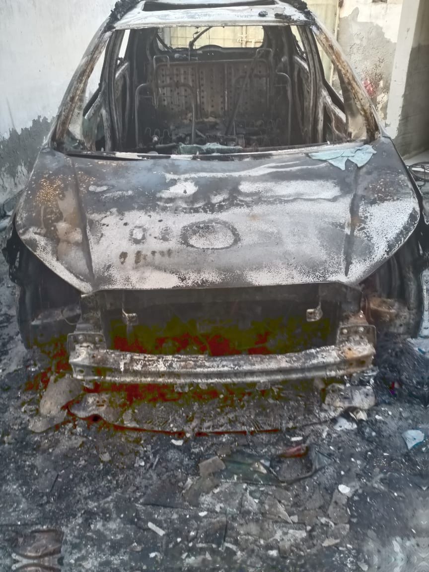 There was a loss of 11 to 12 lakhs due to fire caused by firecrackers