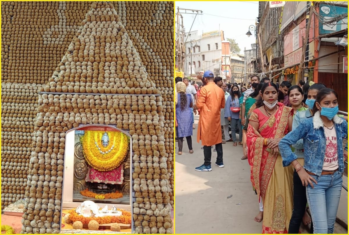 Govardhan puja Annakut Mahotsav 2021  in kashi vishwanath temple and maa annpurna mandir varanasi