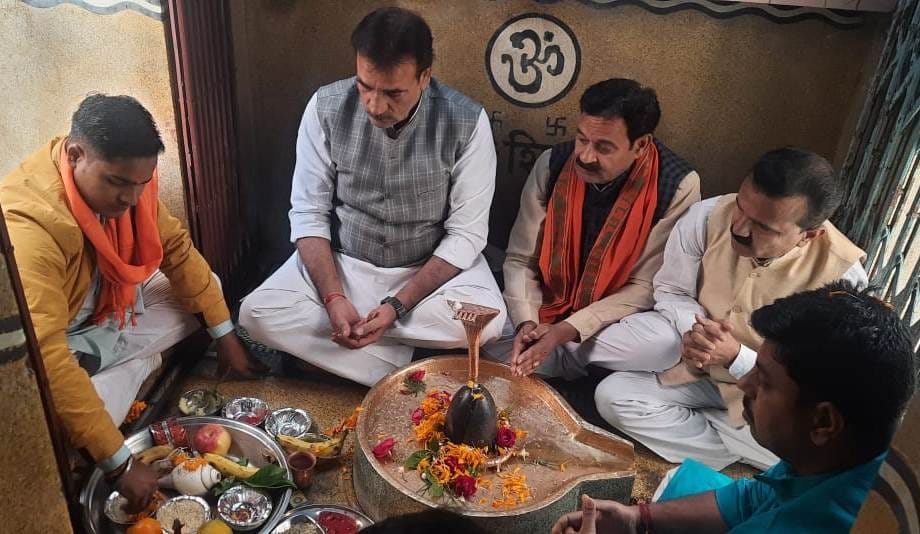 Shiva temple echoed with the cheers of Baba Kedarnath