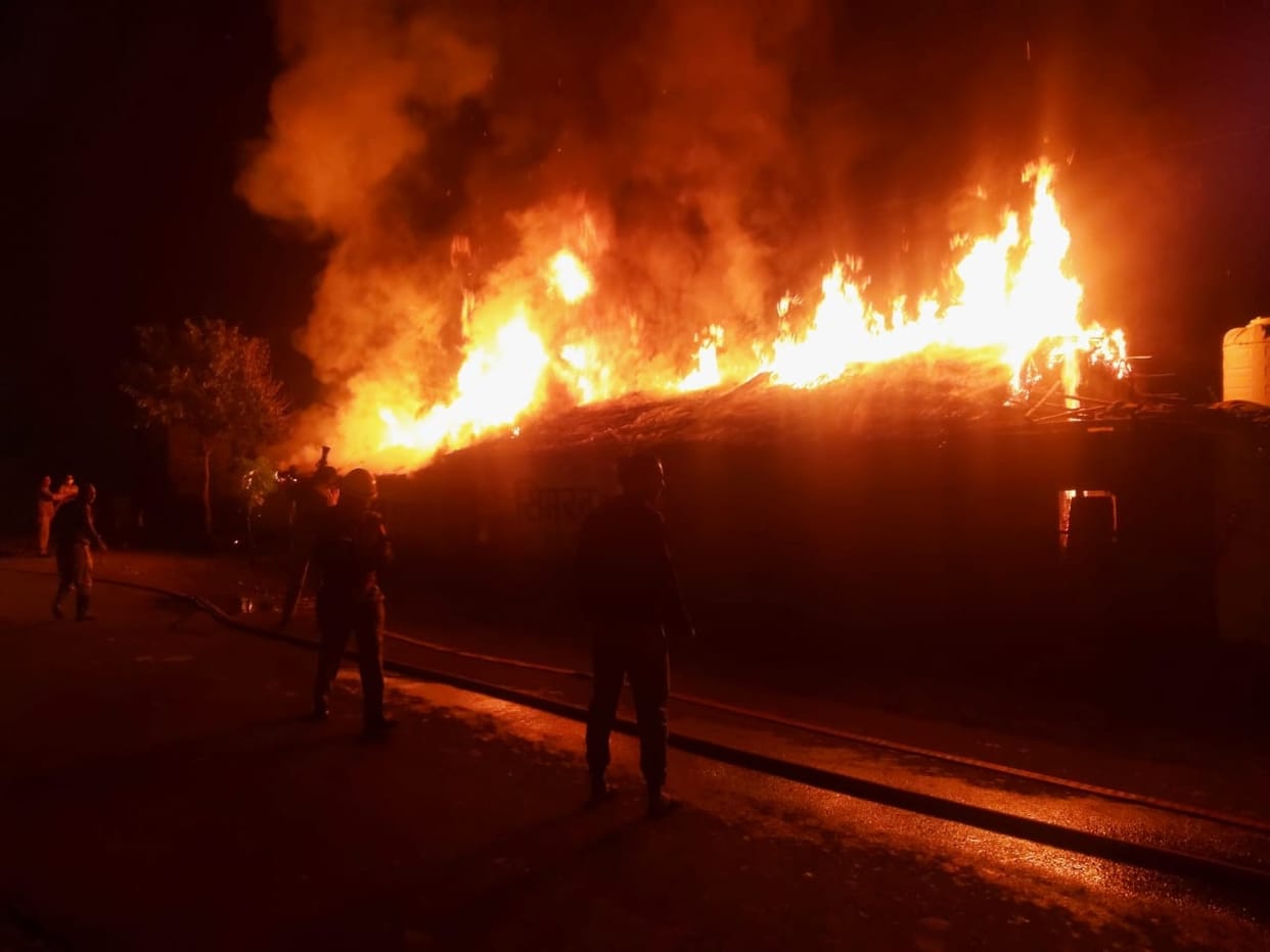 Dhaba, sweets shop and scrap burnt on Diwali eve in BBN