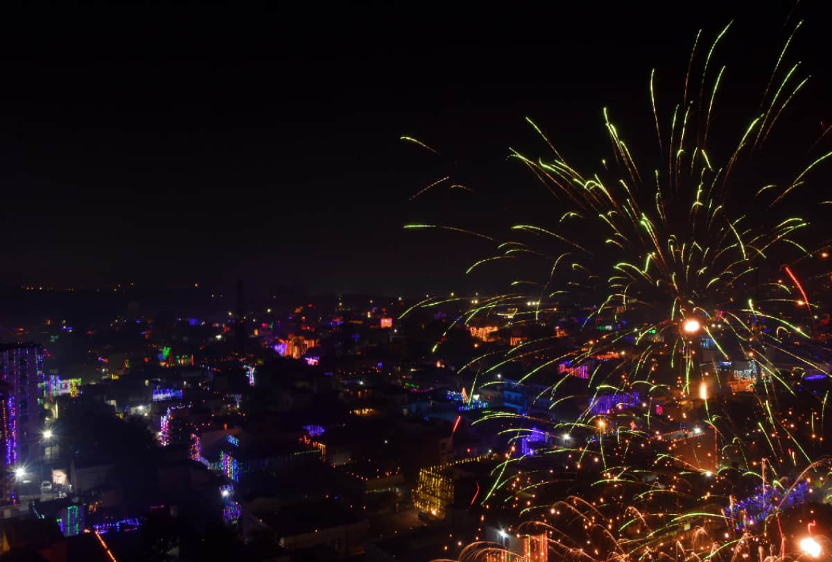 diwali 2022 celebration in gorakhpur see latest photos