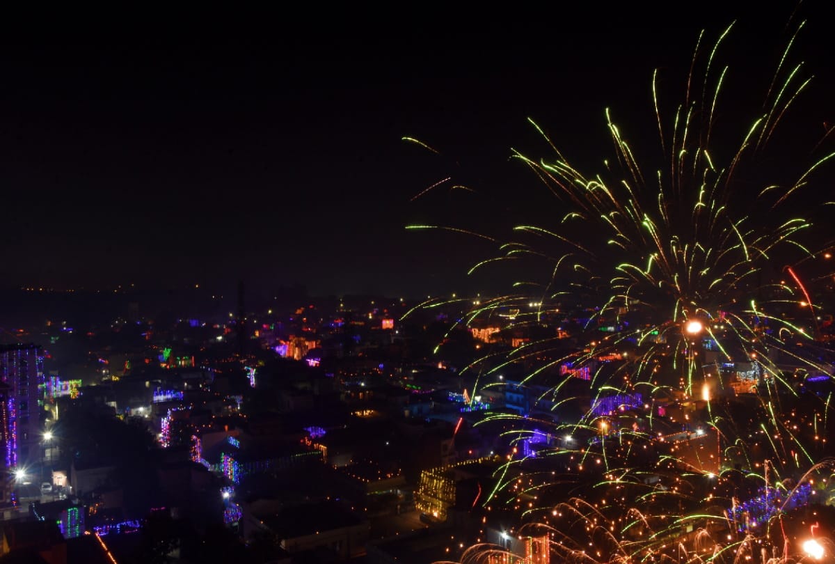 diwali 2021 celebration in gorakhpur