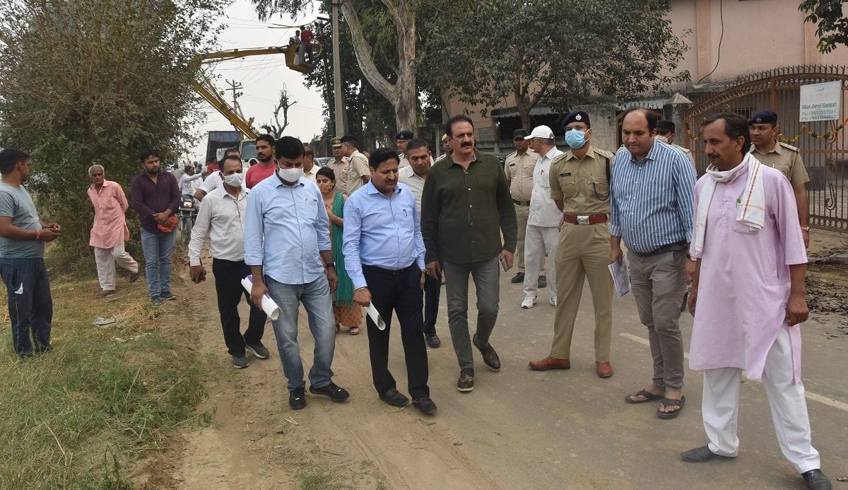 CM will come today to take stock of the crop damaged by hailstorm