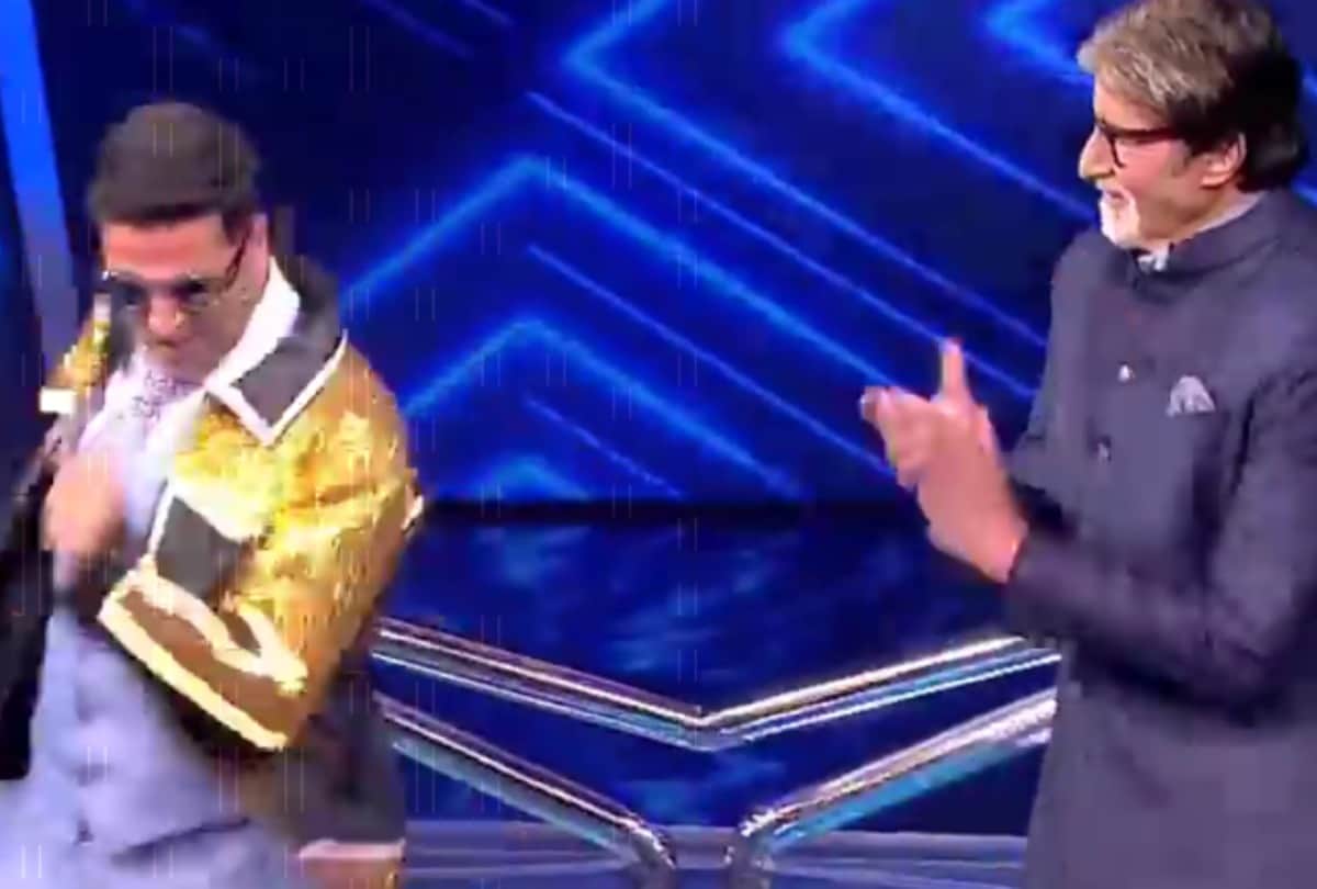 kaun banega carorepati 13 akshay kumar shares his memories says amitabh bachchan picture inspire him to become an actor