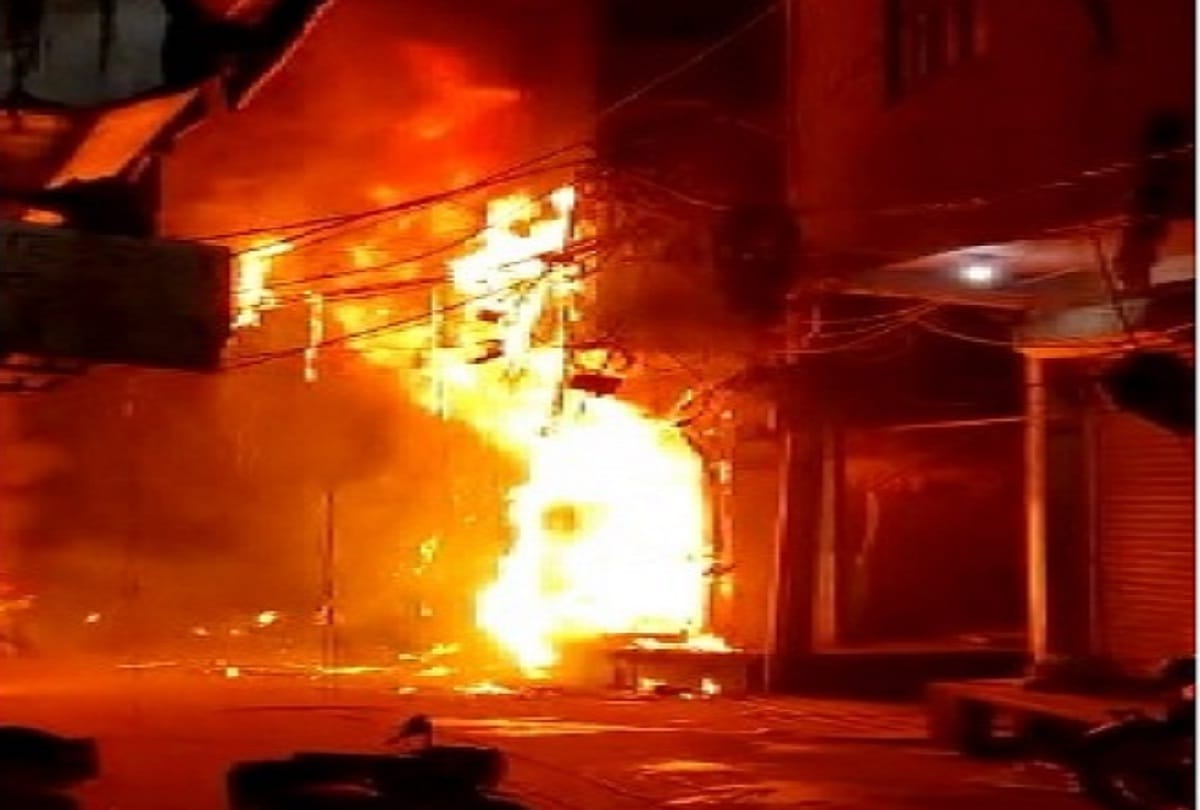 Explosion due to cylinder fire in Kupwara