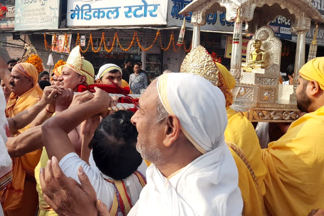 Celebrated Lord Mahavir Swami's Nirvana