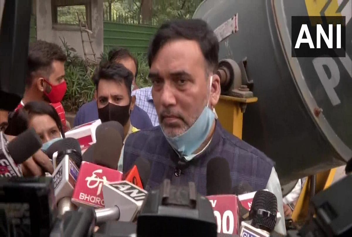 Preparations for Maharally almost complete Gopal Rai inspected spot