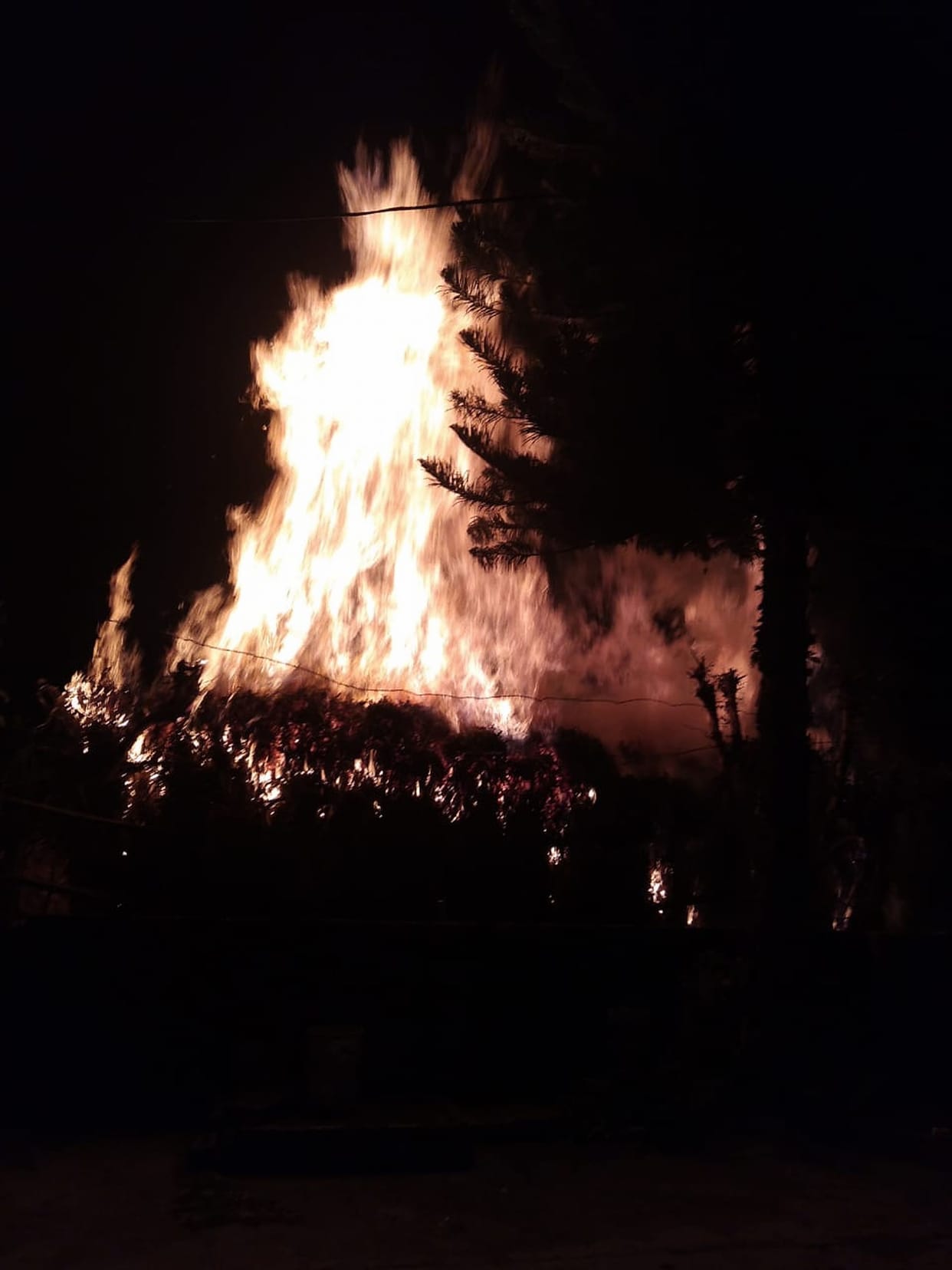 Three cattle sheds burnt in Una on Diwali eve