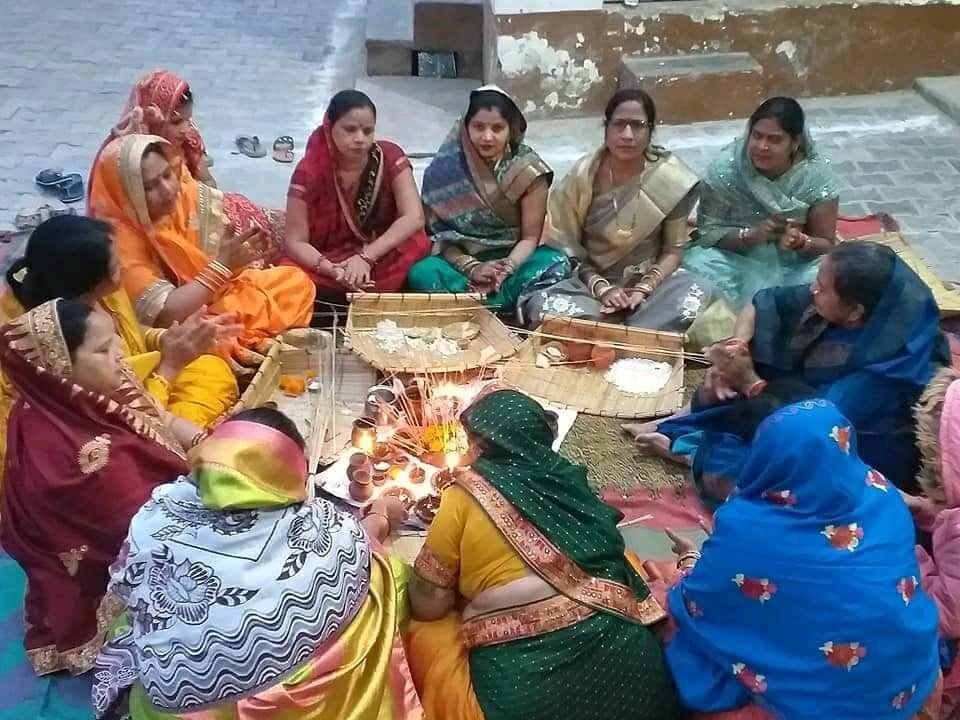 Govardhan Maharaj worshiped from house to house