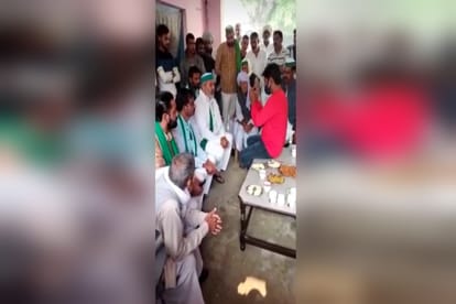 Meerut Accident News: Rakesh Tikait reached Jangethi village to console the families of the dead and attacked the BJP government