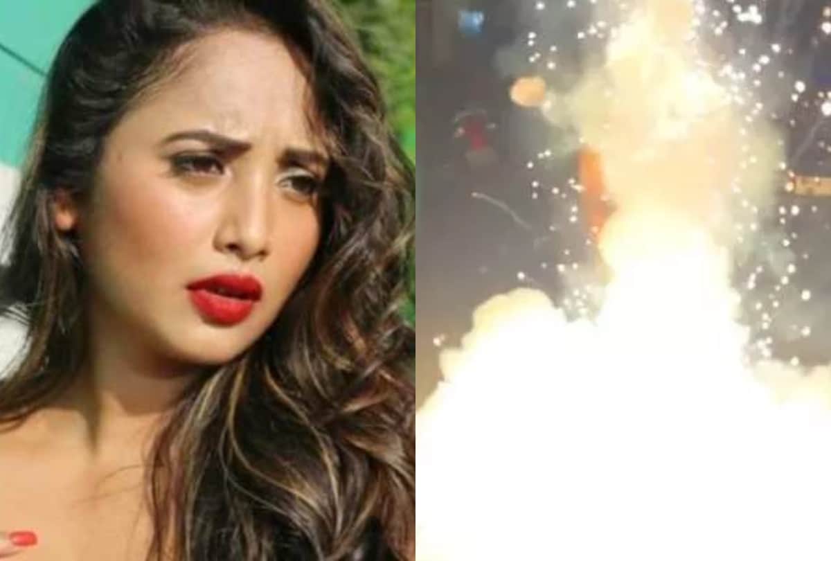An accident happened with Rani Chatterjee on Diwali she shared video and said Stay safe
