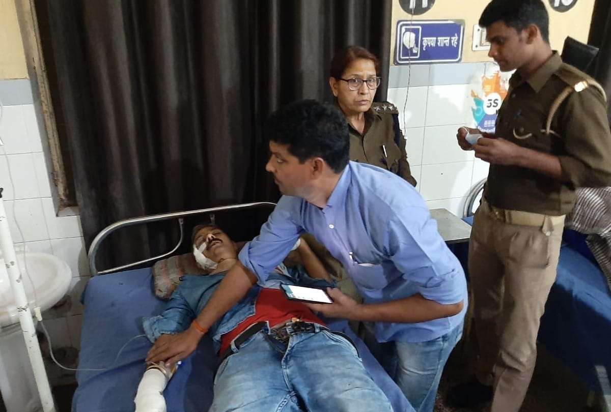 sub inspector died who injured in road accident in etah