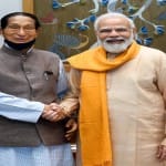 पीएम मोदी की नागालैंड के पूर्व मुख्यमंत्री एस सी जमीरसे मुलाकात