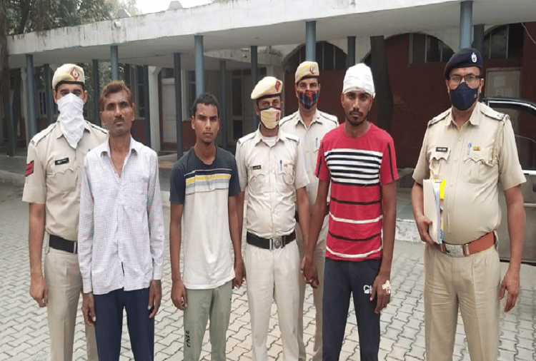 Murder of a young man by stabbing him with a knife in a dispute in sonipat