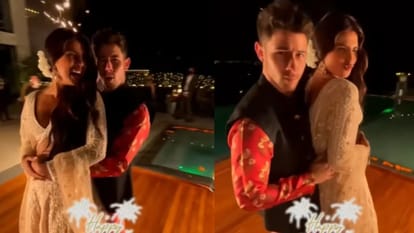 Priyanka Chopra celebrated her third wedding anniversary with husband Nick Jonas romantic video viral