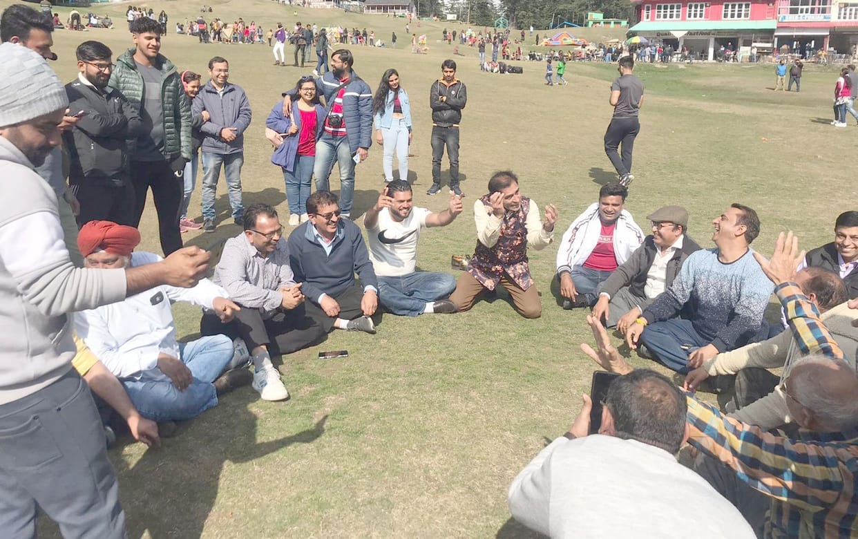Khajjiar is buzzing with tourists from India and abroad