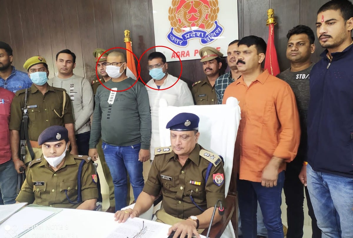 Two accused arrested in the murder of advocate father in agra